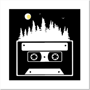 Moonlit Cassette Posters and Art